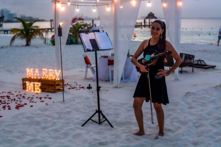 Violinista Para Bodas En Cancún