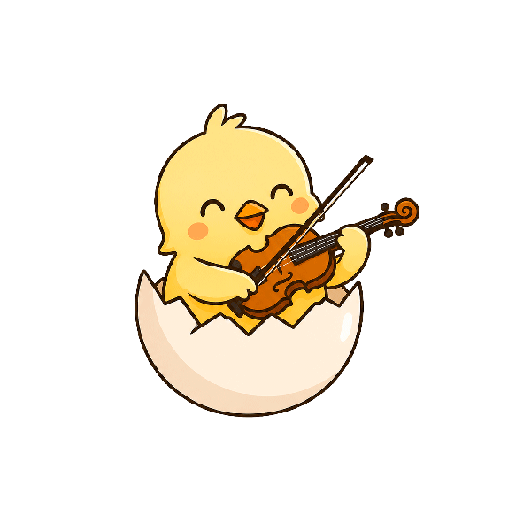 pollito-violin